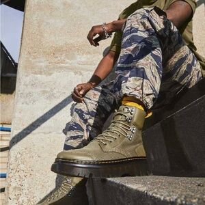 Dr. Marten Olive Combat Boots